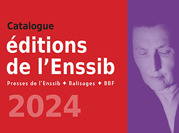 catalogue des éditions de l'Enssib 2024
