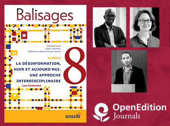 Nouveau numéro de la revue Balisages sur OpenEdition Journals